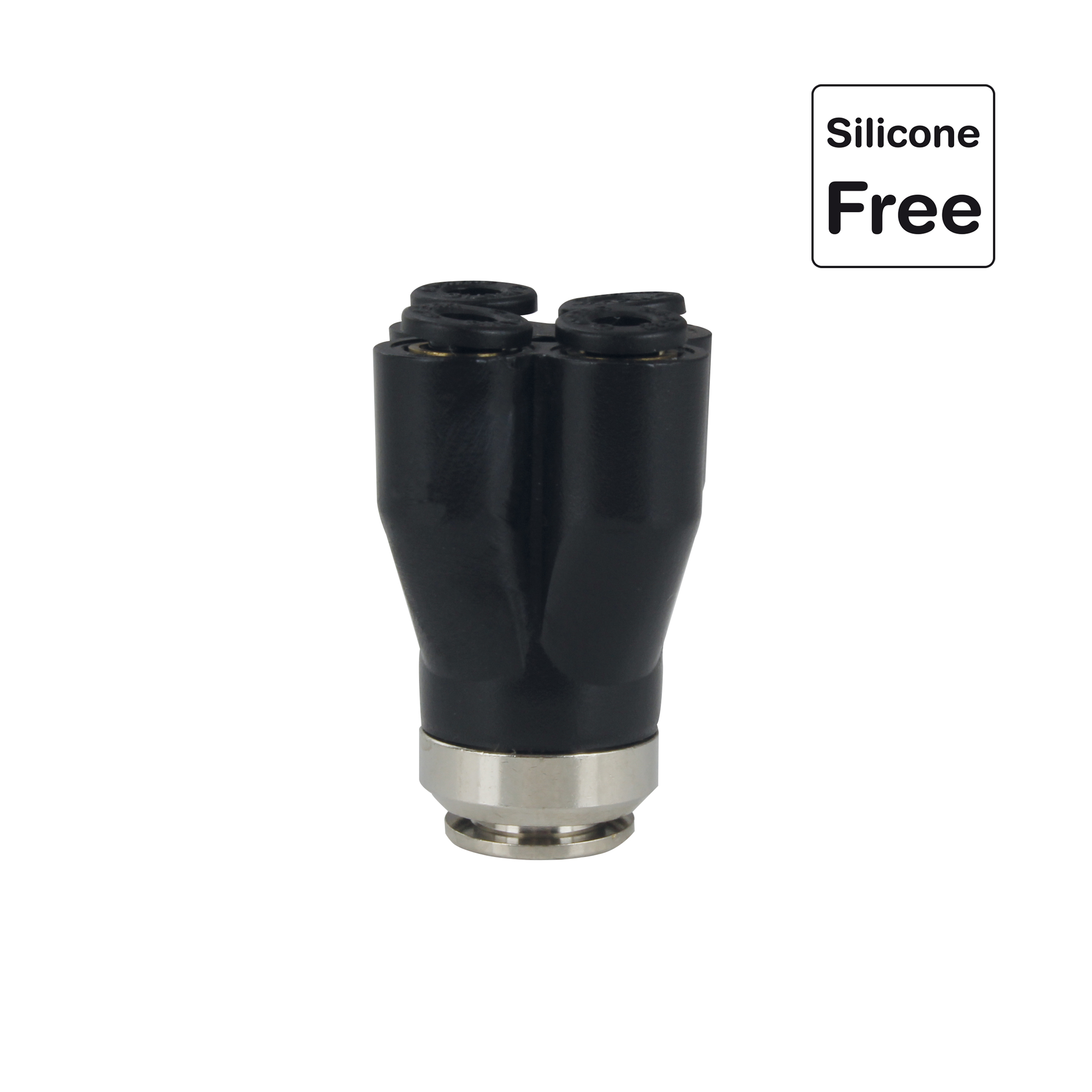 Steckverschraubung in POM Kunststoff