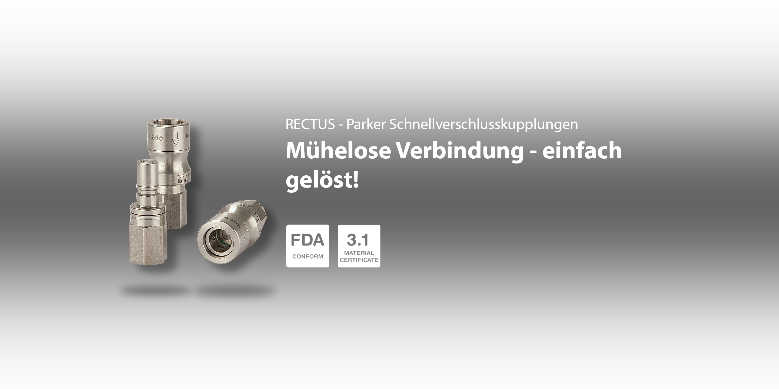 RECTUS - Parker Schnellkupplungen