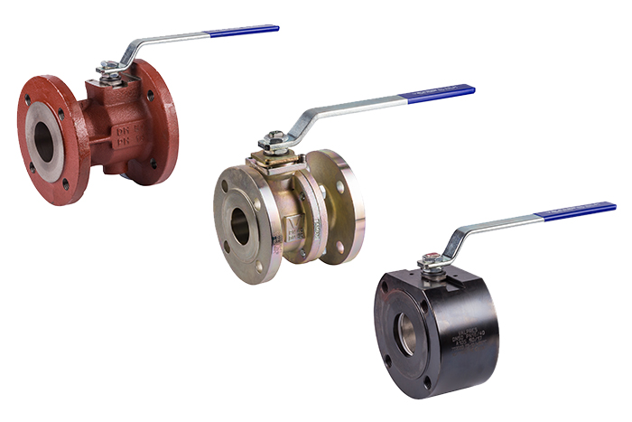 2/2-Wege Flanschkugelhahn