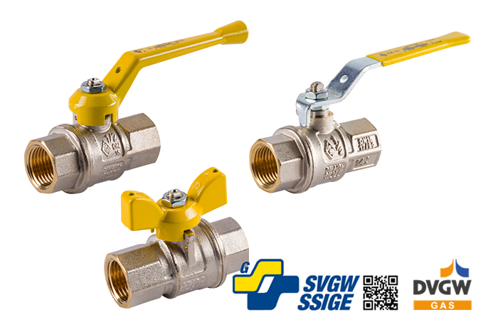 2/2-Wege Gaskugelhahn