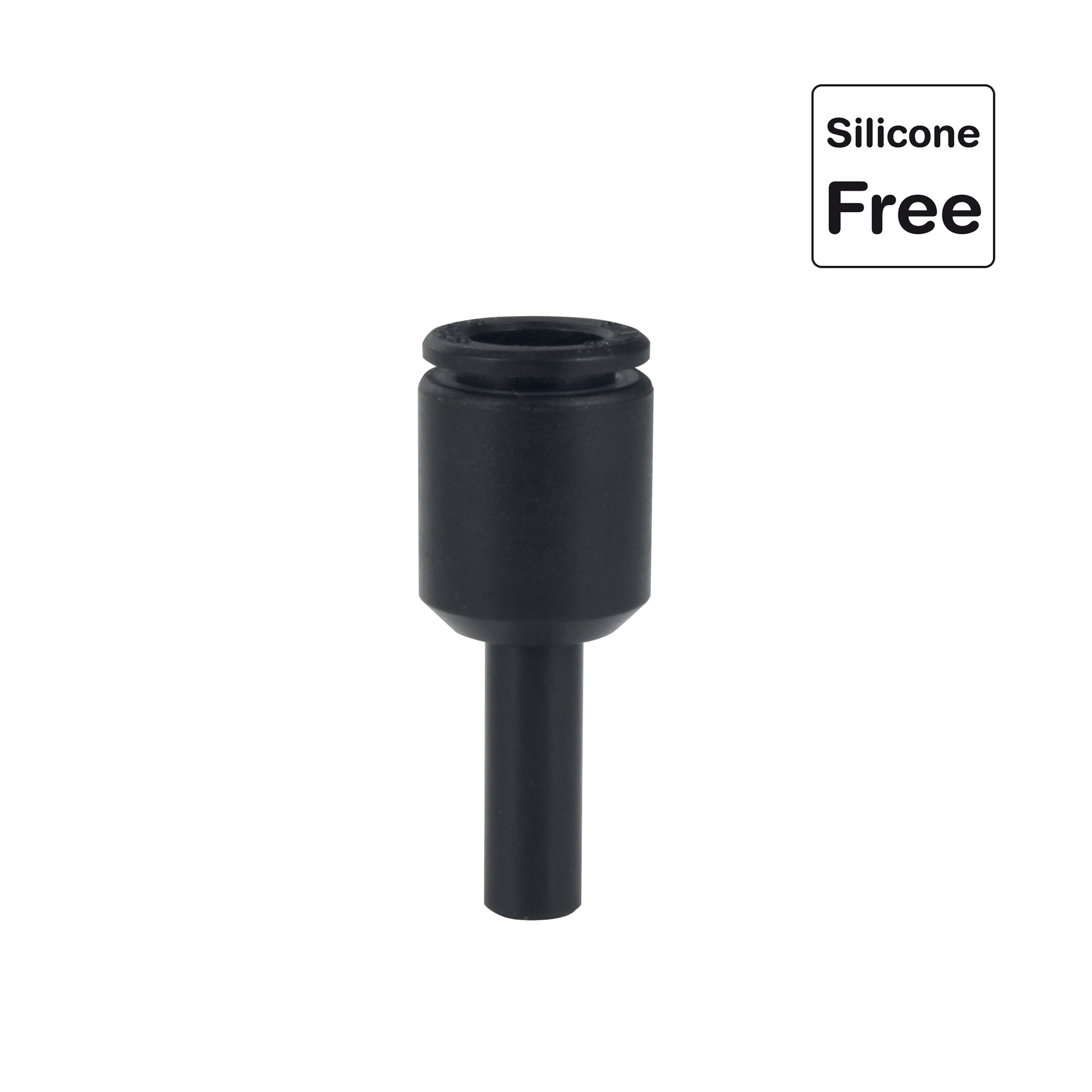 Steckverschraubung in POM Kunststoff