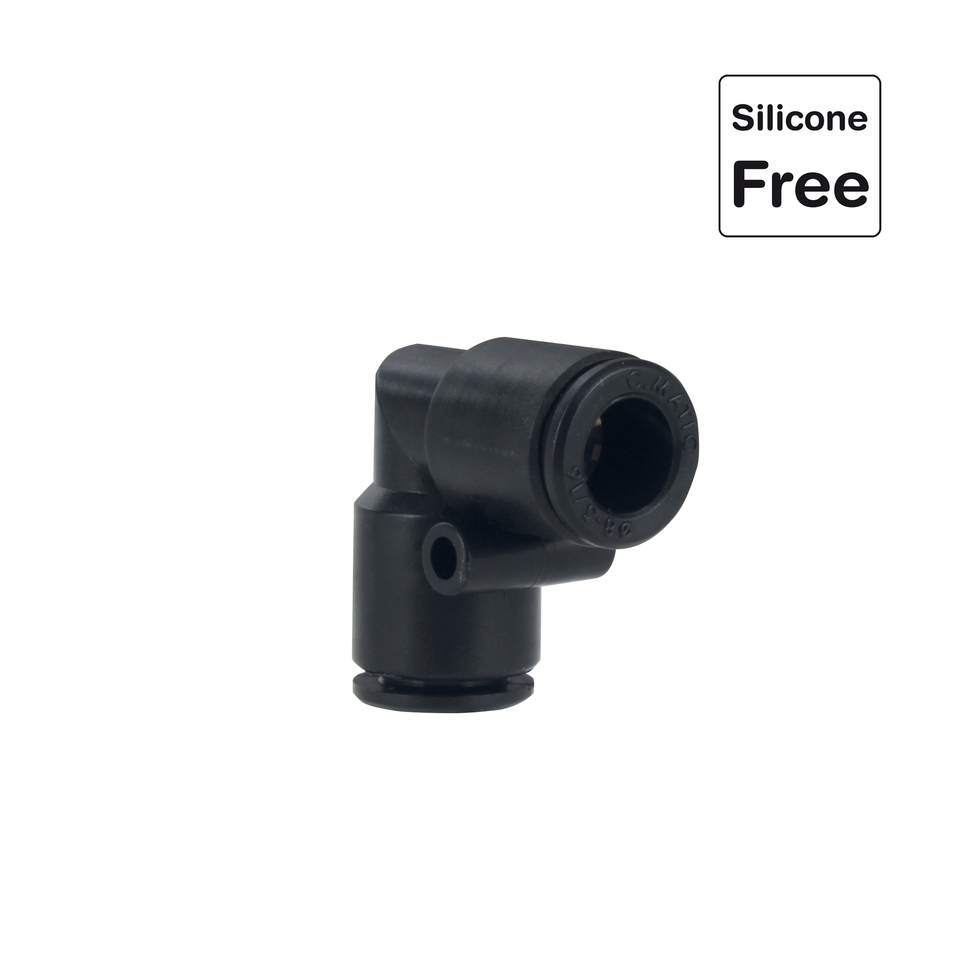 Steckverschraubung in POM Kunststoff