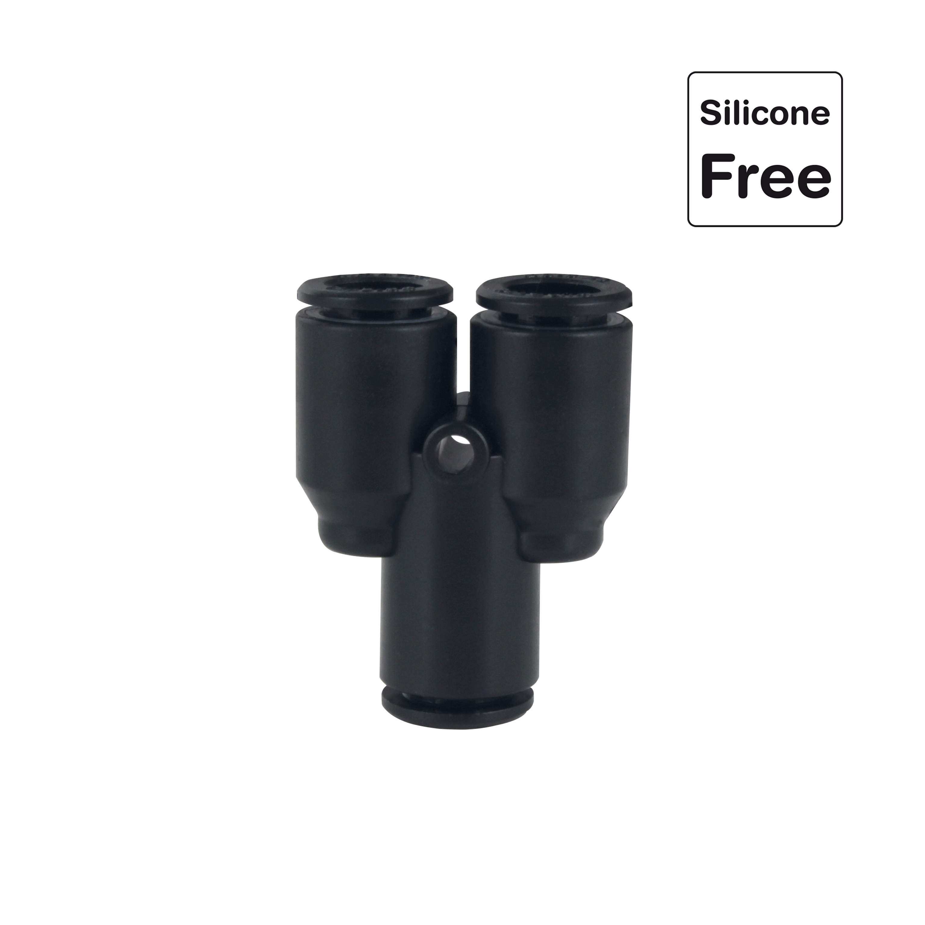 Steckverschraubung in POM Kunststoff