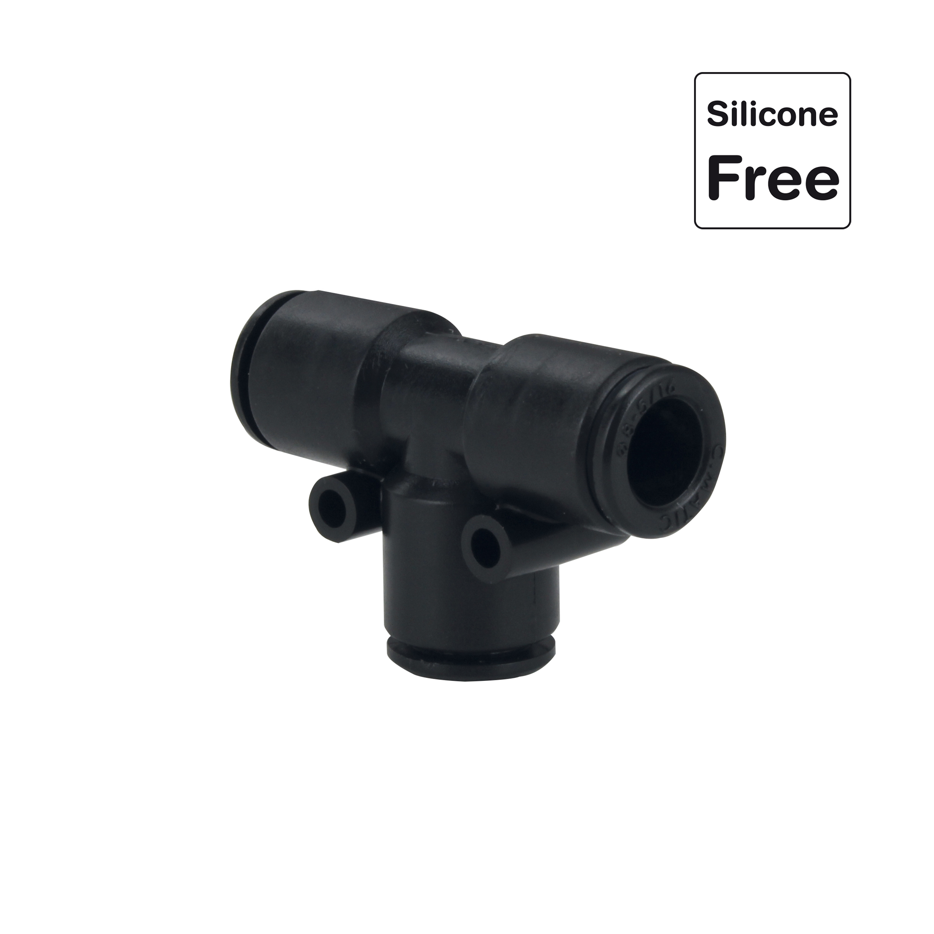 Steckverschraubung in POM Kunststoff