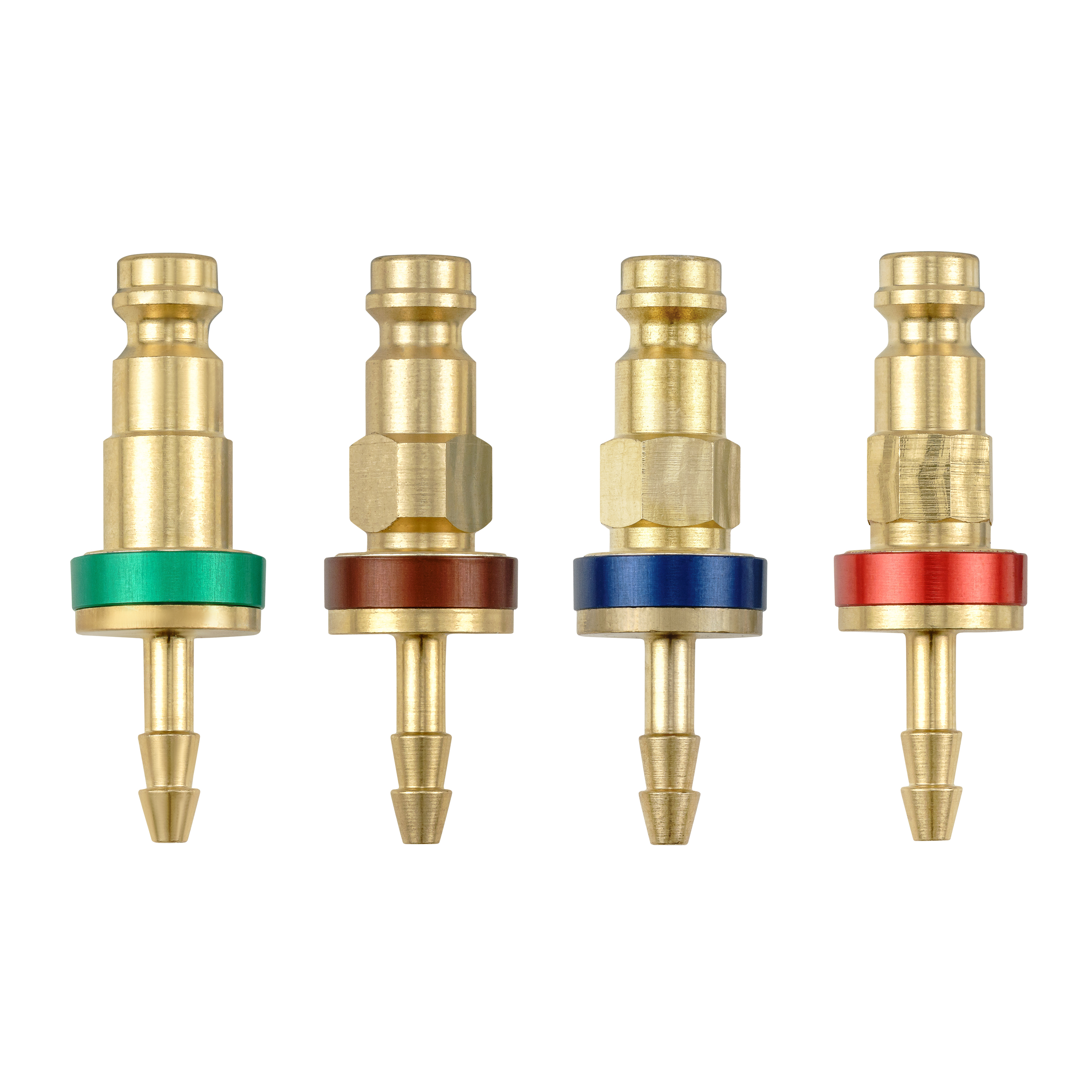 Form u. Farb-kodierte Stecknippel NW 5